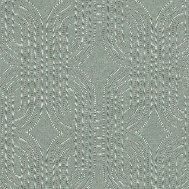 Vliestapete 399375 Blau Grün Braun Grafik French Affair A.S. Creation Sofort Bestellen