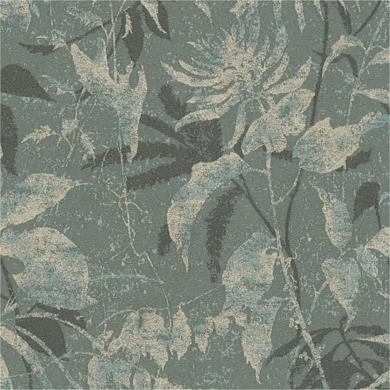 Vliestapete 782035 Metropolitan Stories Hot Spots Blumen Floral Blau A.S. Création Heißes Angebot