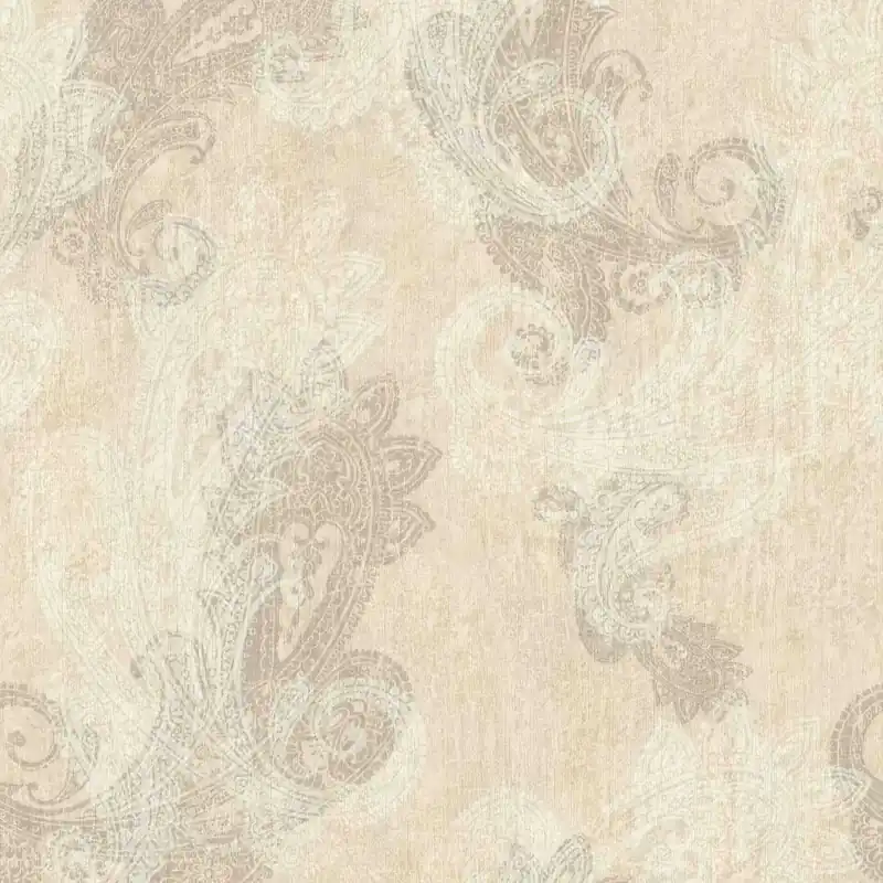Rasch Indian Style 746433 Vliestapete Barock 0.53 x 10.05 m Beige Weiß Neu Im Sortiment