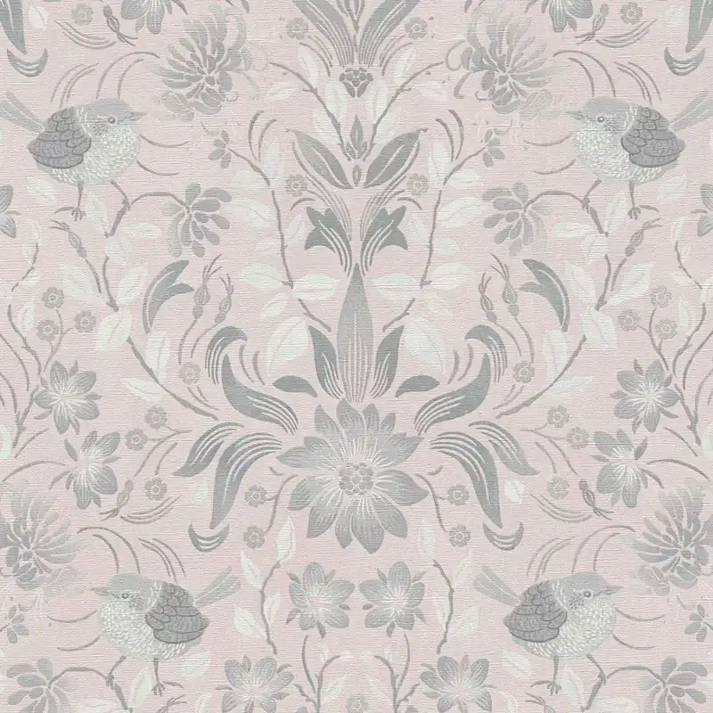 Sonderaktion A.S. Creation Maison Charme 390752 Vliestapete Blumenoptik 10.05 x 0.53 m Rosa