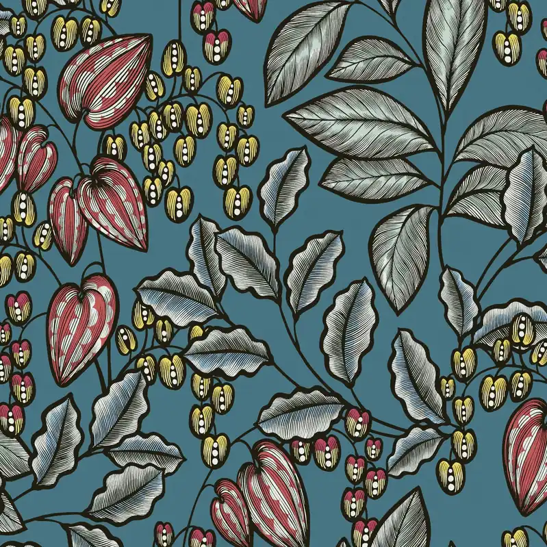 Knallerangebot A.S. Creation Floral Impression 377542 Vliestapete Blumenoptik 0.53 x 10.05 m Bunt