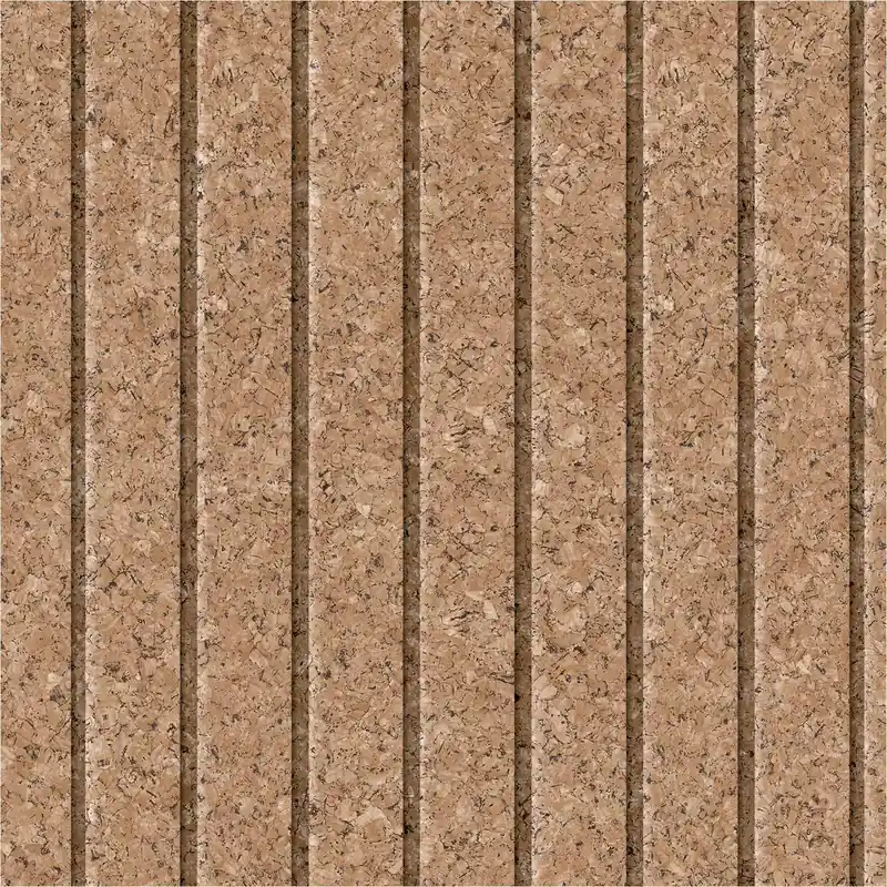 Vliestapete M75308 Brut Braun Korkoptik, Streifen Vlies 0.53 x 10.05 m Ugépa Wochenendangebot