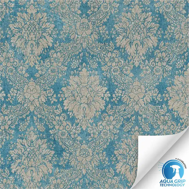 Top-Preis Vliestapete 784921 WOW vorgekleistert Barock Blau A.S. Création