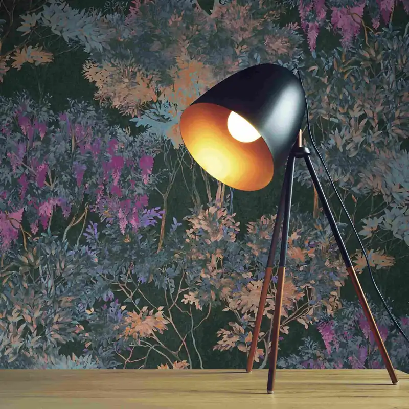 Solange Der Vorrat Reicht A.S. Creation Arcade 391731 Vliestapete Blumen Floral 10.05 x 0.53 m Schwarz