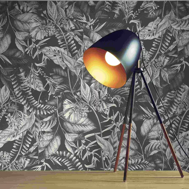A.S. Creation Drawn Into Nature 394252 Vliestapete Botanical 10.05 x 0.53 m Schwarz Top-Preis