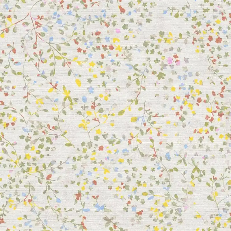 Vliestapete 397471 Bunt Creme Blumen Floral PintWalls II A.S. Creation Online Kaufen
