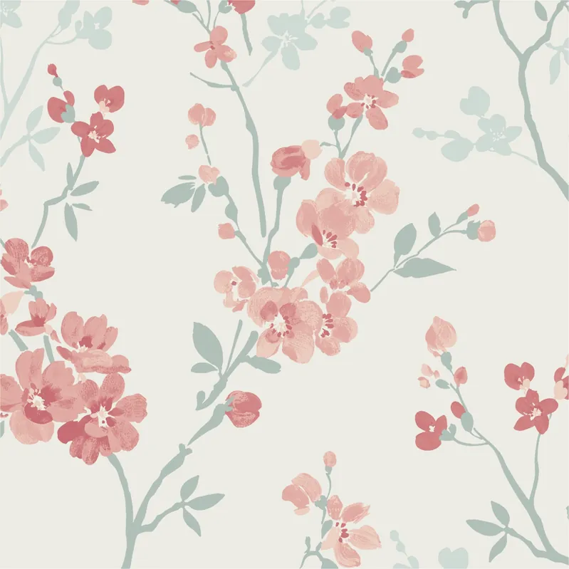 Vliestapete A70003 Blumen / Floral 0.53 x 10.05 m Omura Grandeco Nur Für Kurze Zeit