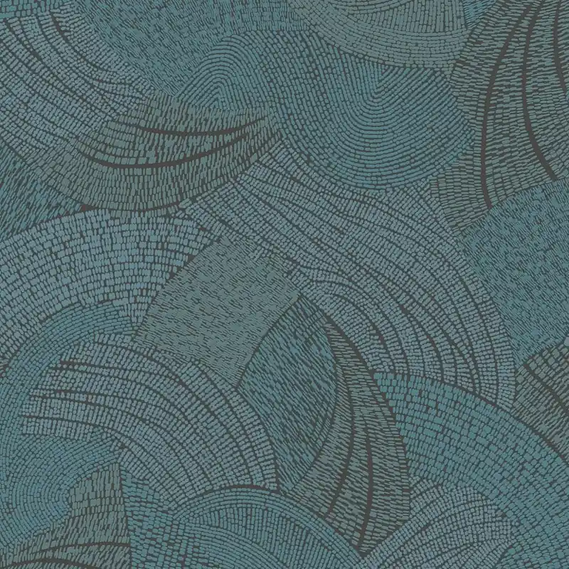 Vliestapete 399353 Blau Grün Schwarz Grafik French Affair A.S. Creation Günstig