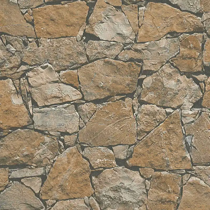 A.S. Creation Best of Wood‘n Stone 958631 Vliestapete Steinoptik 0.53 x 10.05 m Beige Neu