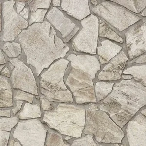 A.S. Creation Bricks & Stones 389343 Vliestapete Steinoptik 0.53 x 10.05 m Braun Markenprodukt