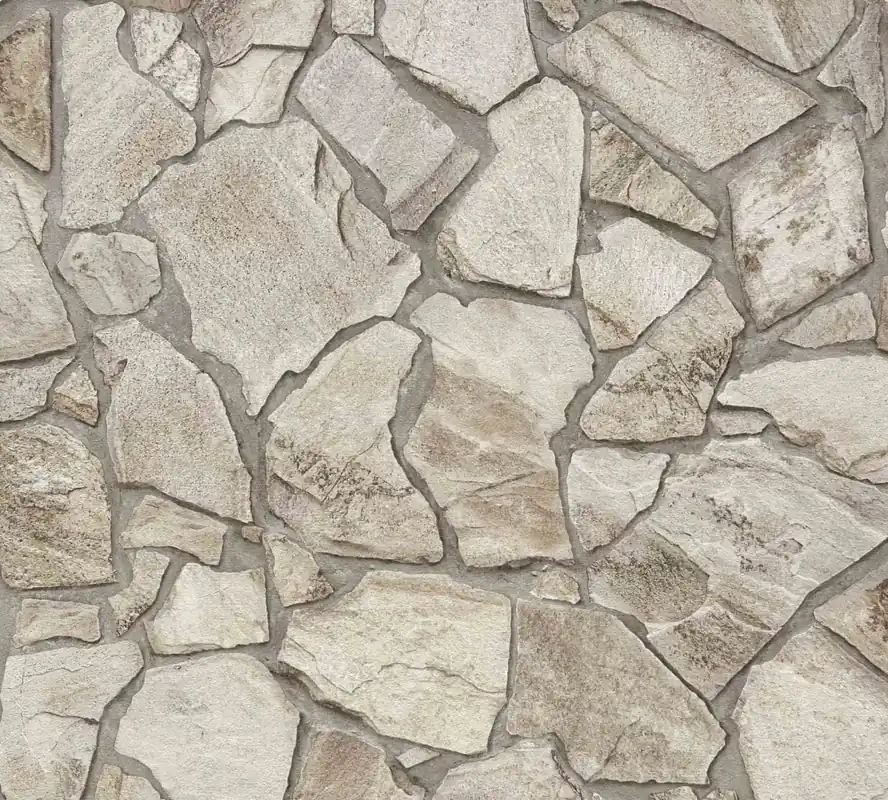 A.S. Creation Bricks & Stones 389343 Vliestapete Steinoptik 0.53 x 10.05 m Braun Markenprodukt
