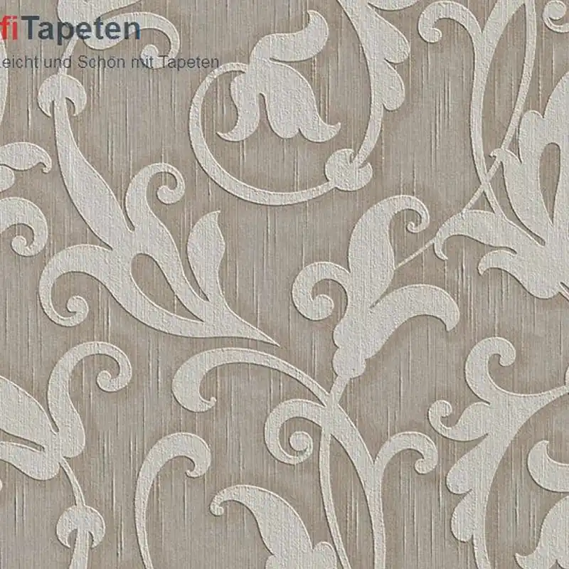 Letzte Chance A.S. Creation Tessuto 954906 Vliestapete Blumenoptik 0.53 x 10.05 m Braun