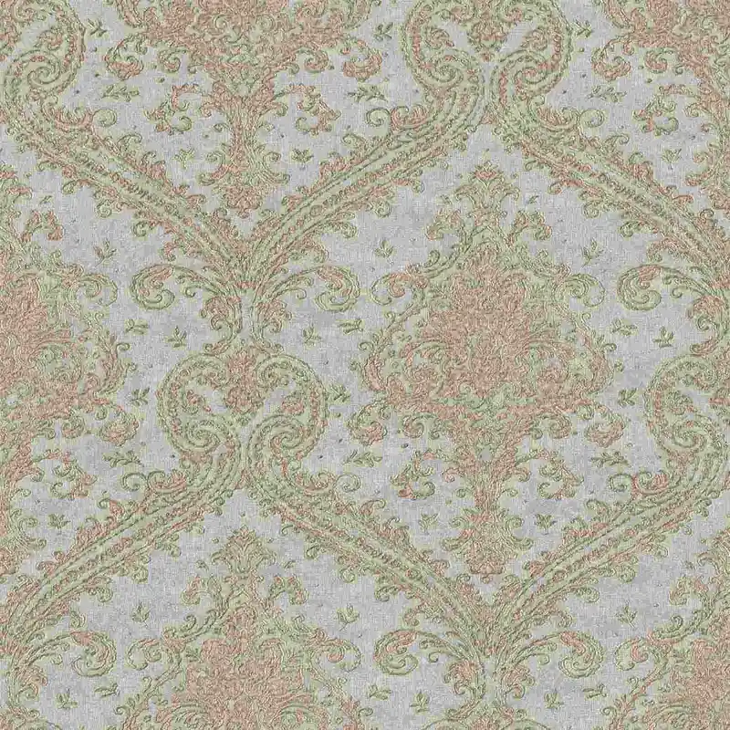 Rasch Saphira 420531 Vliestapete Barock 0.53 x 10.05 m Blau Schnäppchen