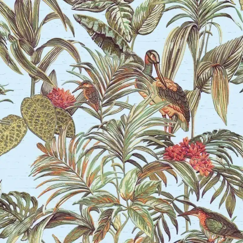 DesignID Embellish 120014 Vliestapete Blumenoptik 0.53 x 10.05 m Grün Wochenendangebot
