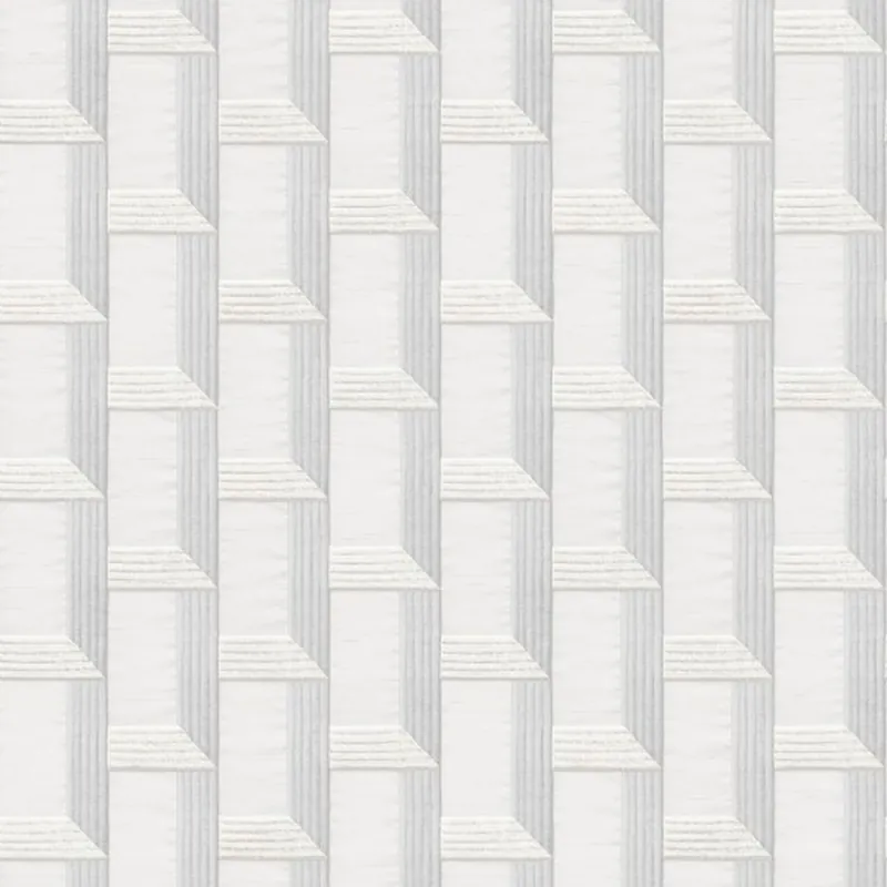 Bestseller DesignID Wallstitch 120071 Vliestapete 3D Optik 0.53 x 10.05 m Weiß