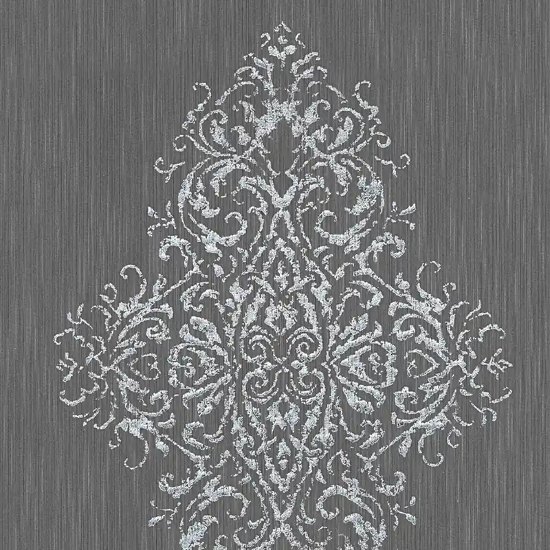 A.S. Creation Luxury wallpaper 319454 Vliestapete Barock 0.53 x 10.05 m Grau Preisreduziert
