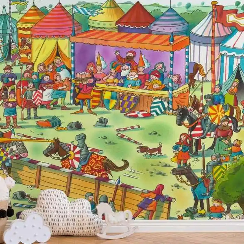 Ausverkauf A.S. Creation XXL 5 DD114809 Fototapete Vlies Versch. Größen Kinderzimmer Bunt