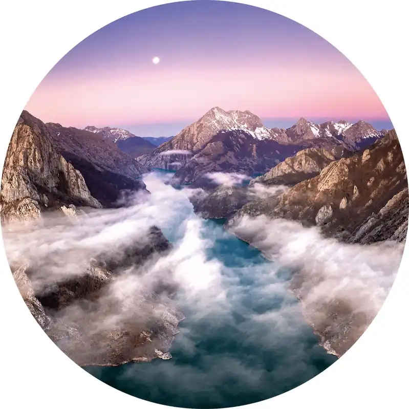 Neue Ware A.S. Creation Designwalls 2.0 DD119186 Fototapete Vlies 140 x 140 cm Landschaft