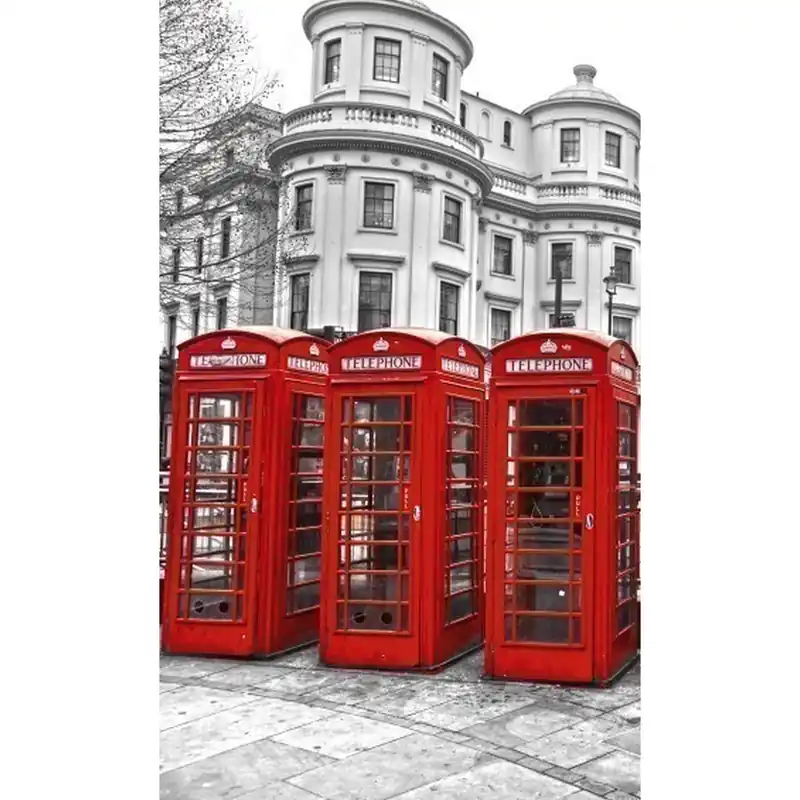 Dimex Dimex Line MS-2-0020 Fototapete Vlies Versch. Größen London Rot Must-Have