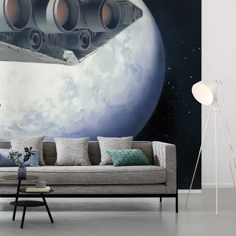 Zertifiziert Komar Fototapete Star Wars Stardestroyer 250 x 500 cm Vlies Stardestroyer Planeten Universum