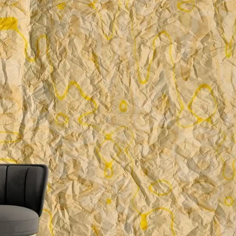 A.S. Creation Atelier 47 DD117145 Fototapete Vlies 400 x 270 cm Abstrakt Gelb Nur Für Kurze Zeit