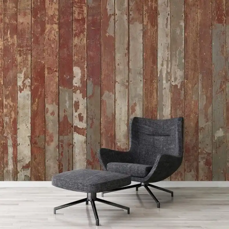 Aktuell A.S. Creation AP Digital 3 AS471768 Fototapete Vlies 600 x 250 cm Holz Braun