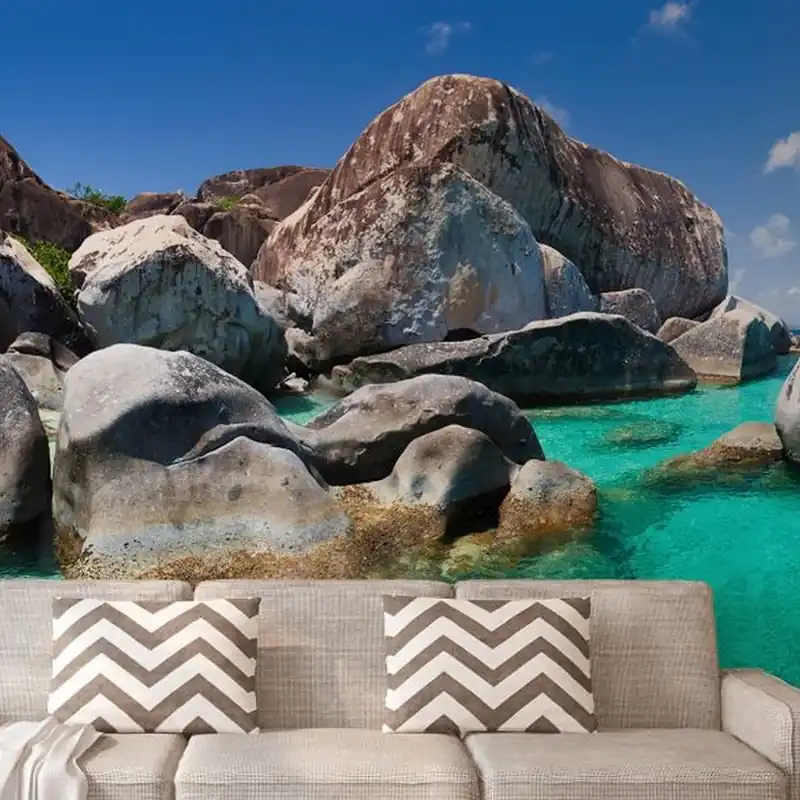 Aktuell A.S. Creation AP Digital 3 AS471831 Fototapete Vlies 600 x 250 cm Strand & Meer Blau