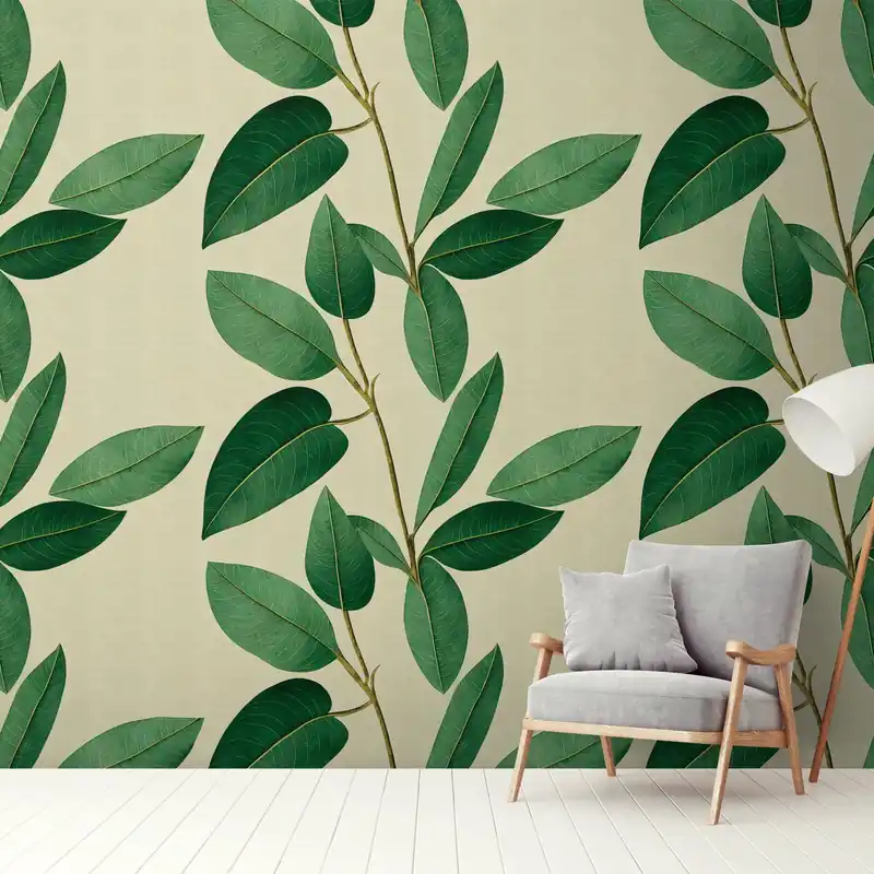 Neue Kollektion A.S. Creation Fototapete The Wall III 398661 Ein Motiv pro Rolle Bäume Blätter Grün Braun