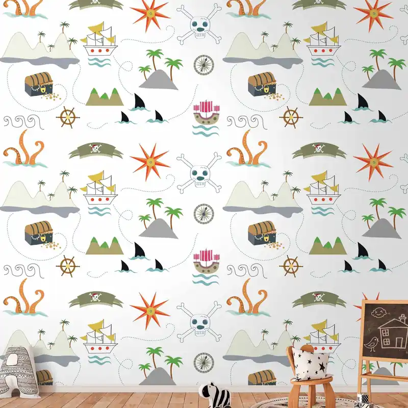 A.S. Creation Fototapete The Wall II 391921 Ein Motiv pro Rolle Kinderzimmer Bunt Jetzt Kaufen