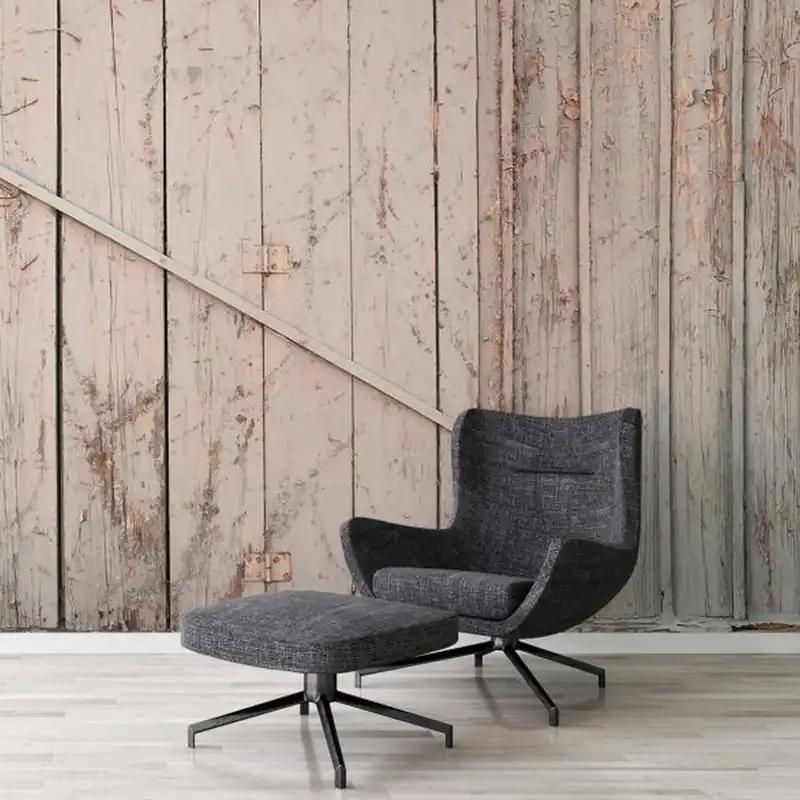Neue Kollektion A.S. Creation AP Digital 3 AS471759 Fototapete Vlies 600 x 250 cm Holz Beige