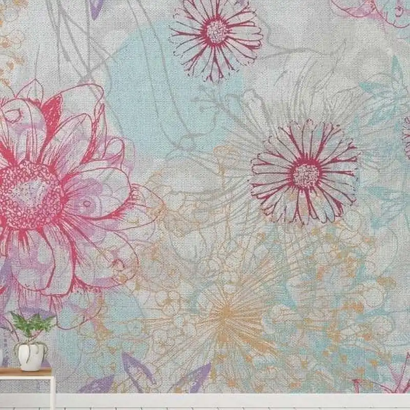 A.S. Creation Atelier 47 DD117695 Fototapete Vlies 400 x 270 cm Wald & Pflanzen Rosa Schneller Versand
