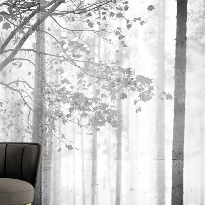 A.S. Creation Atelier 47 DD117945 Fototapete Vlies 400 x 270 cm Wald & Pflanzen Grau Saisonangebot