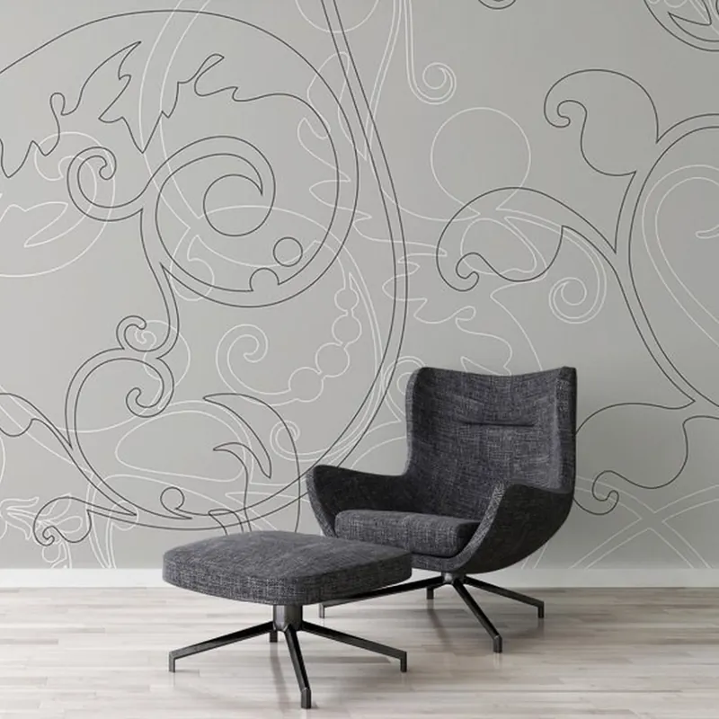 Neue Kollektion A.S. Creation Atelier 47 DD116875 Fototapete Vlies 600 x 270 cm Barock Grau