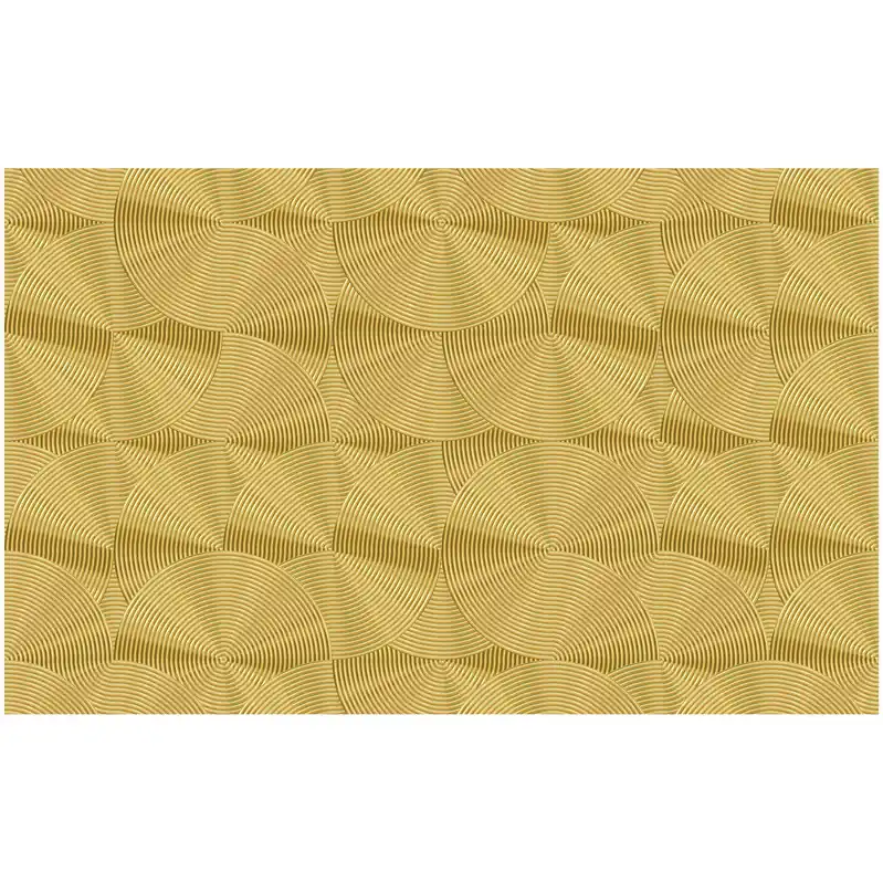 Top-Angebot Komar Fototapete - Groovy Gold - 250 x 400 cm - Vlies Digitaldruck - Vintage & Retro