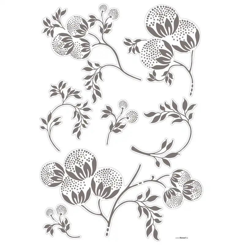 Komar Wandtattoo - Bellissima - 70 x 100 cm - Wandsticker Selbstklebend - Klassisch Sichere Zahlung