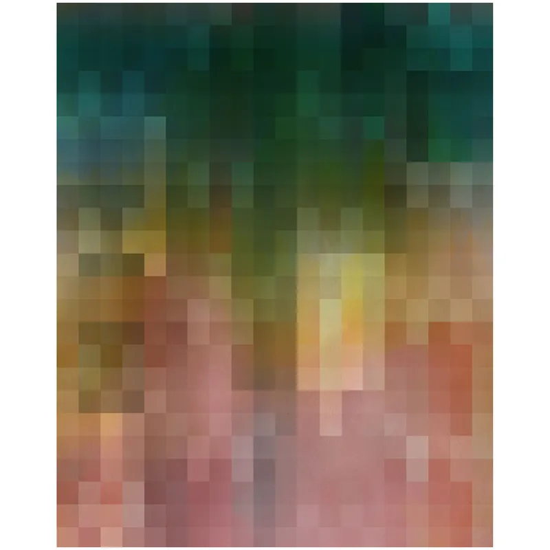 Komar Fototapete - Paper Pixels - 250 x 200 cm - Vlies Digitaldruck - Modern Markenprodukt