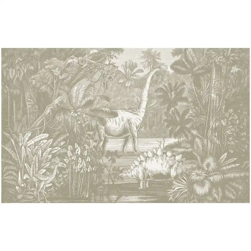 Begrenztes Angebot Komar Fototapete - Jurassic Kingdom - 250 x 400 cm - Digitaldruck - Kinderzimmer
