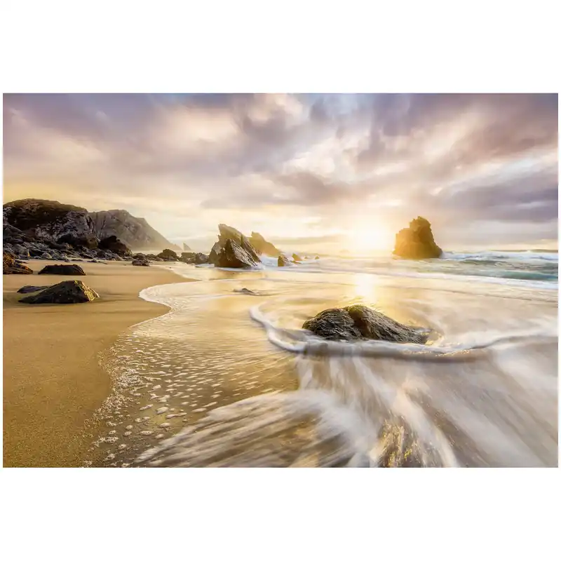 Markenware Komar Fototapete - Rising Sun - 248 x 368 cm - Vlies - Maritim