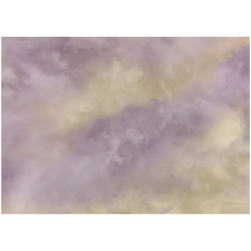 Neuheit Komar Fototapete - Lavender Clouds - 250 x 350 cm - Vlies Digitaldruck - Minimalistisch
