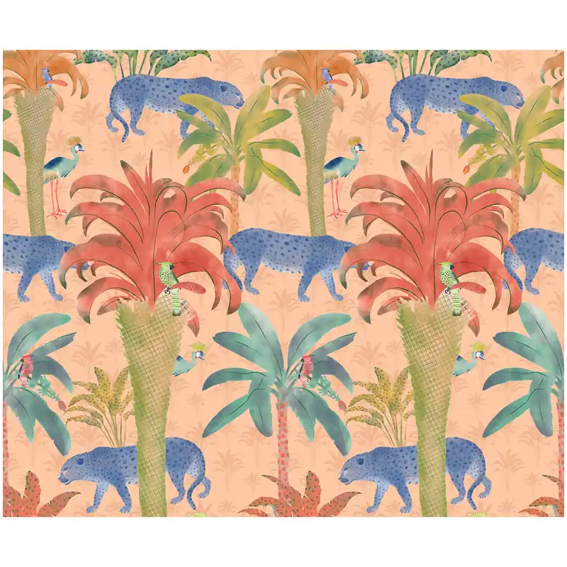 Komar Fototapete - Safari Pattern - 250 x 300 cm - Vlies Digitaldruck - Urban Sale