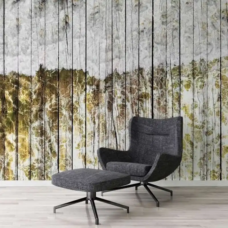 A.S. Creation Atelier 47 DD117340 Fototapete Vlies 400 x 270 cm Holz Gelb Meistverkauft