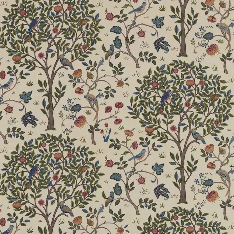 Sonderangebot Leinen Stoff Kelmscott Tree Morris and Co
