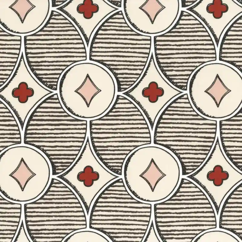 Stoff Quatrefoil Rubelli Expressversand