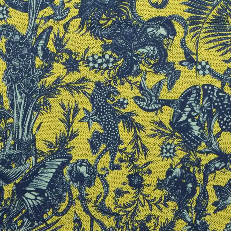 Stoff Javanaise Jean Paul Gaultier Markenware