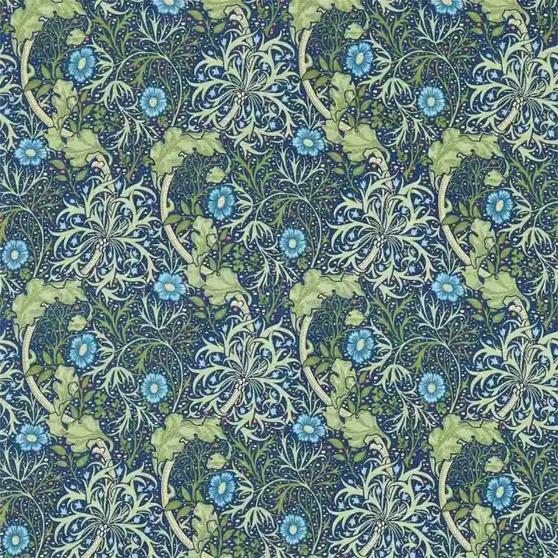 Begrenztes Angebot Stoff Morris Seaweed Morris and Co