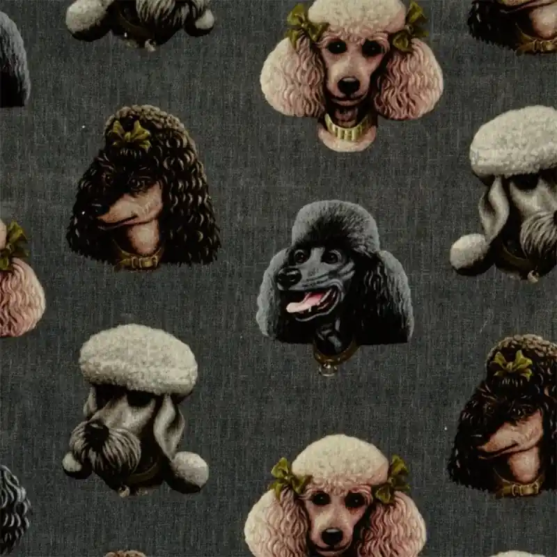 Samt Eco Poodle Parlour Poodle and Blonde Preis Gesenkt