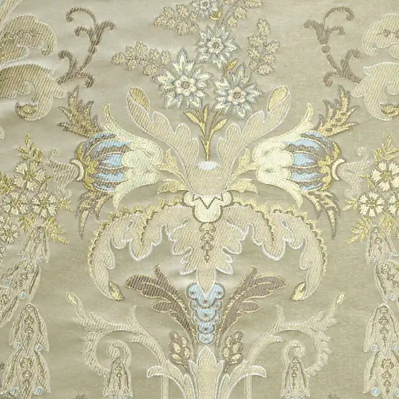 Neu Im Sortiment Seide Verdi brocade Tassinari & Chatel
