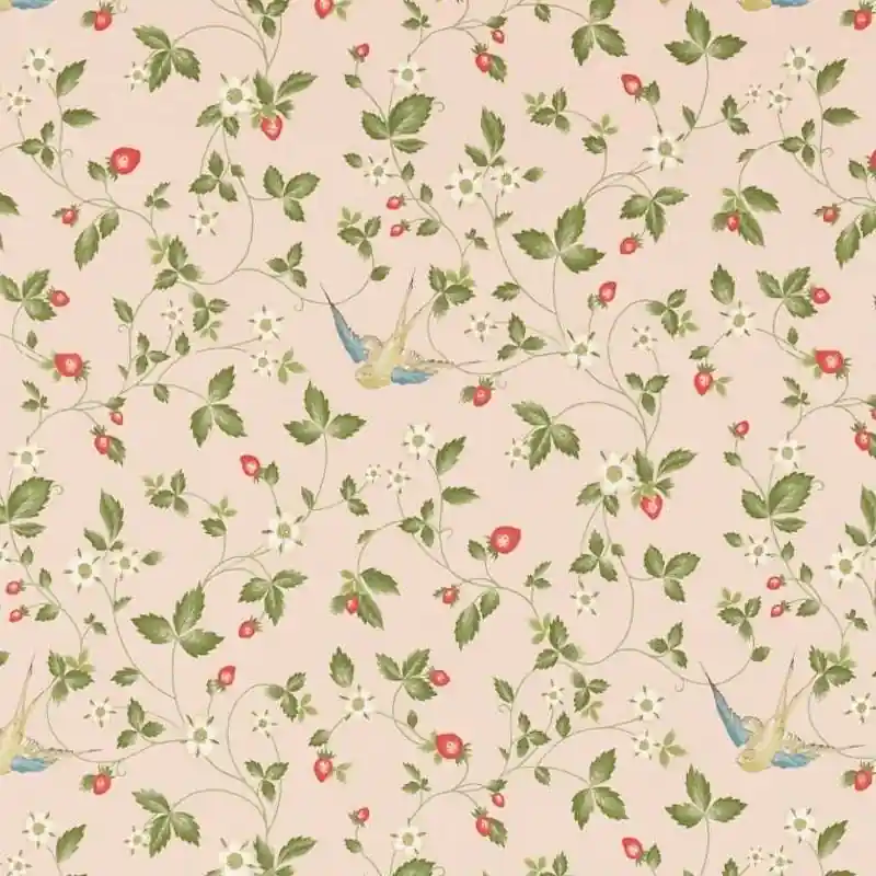Stoff Wild Strawberry Clarke and Clarke Expressversand