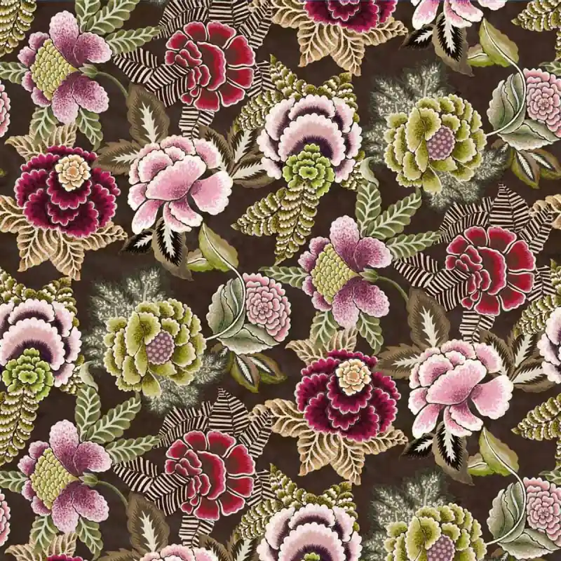 Samt Rose de Damas Designers Guild Geprüft