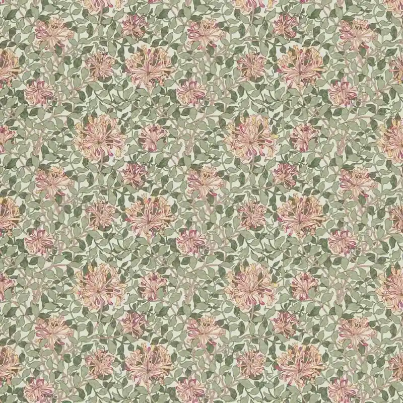 Aktuell Stoff Honeysuckle Morris and Co